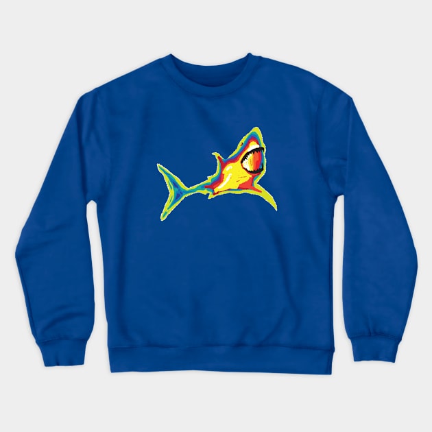 Heat Vision - Shark Crewneck Sweatshirt by SevenHundred